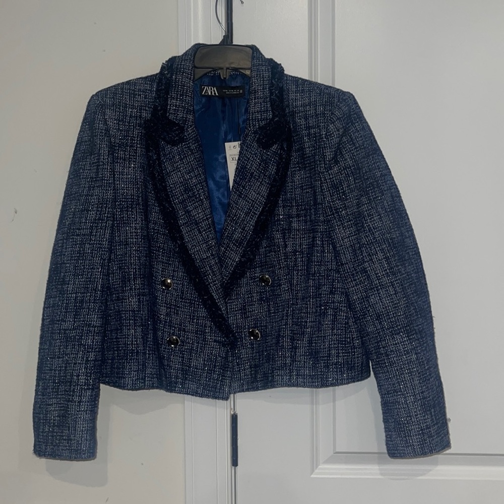 Super Cute crop zara jacket